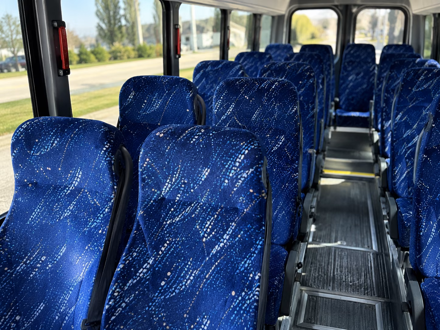 18 passenger minibus inside