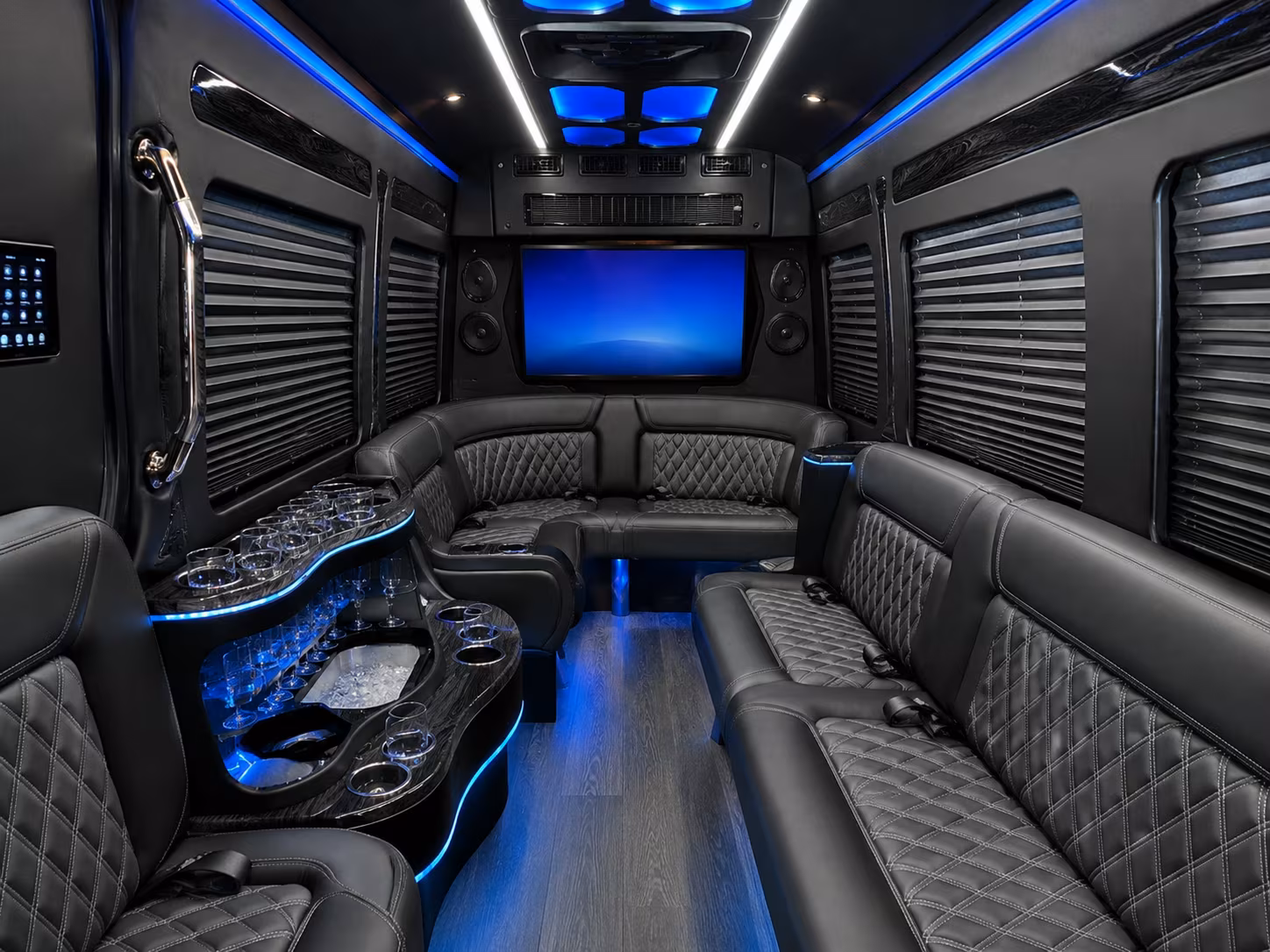 bus rental options for kansas city trips