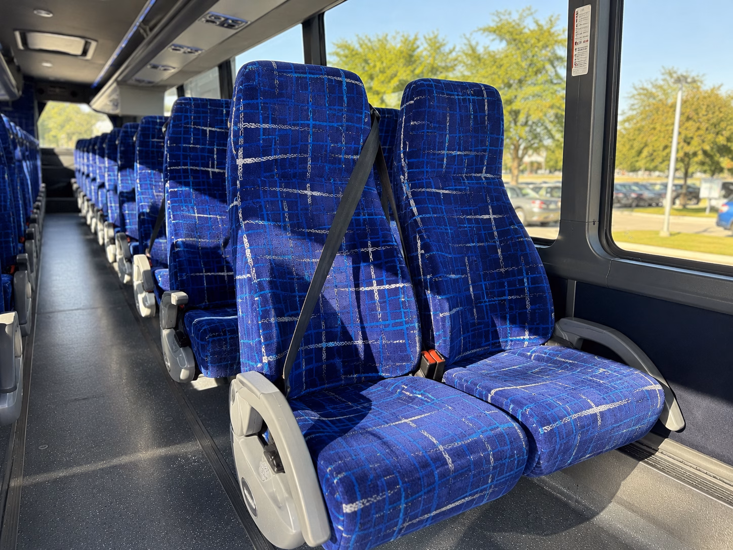bus rentals for nascar races at kansas speedway