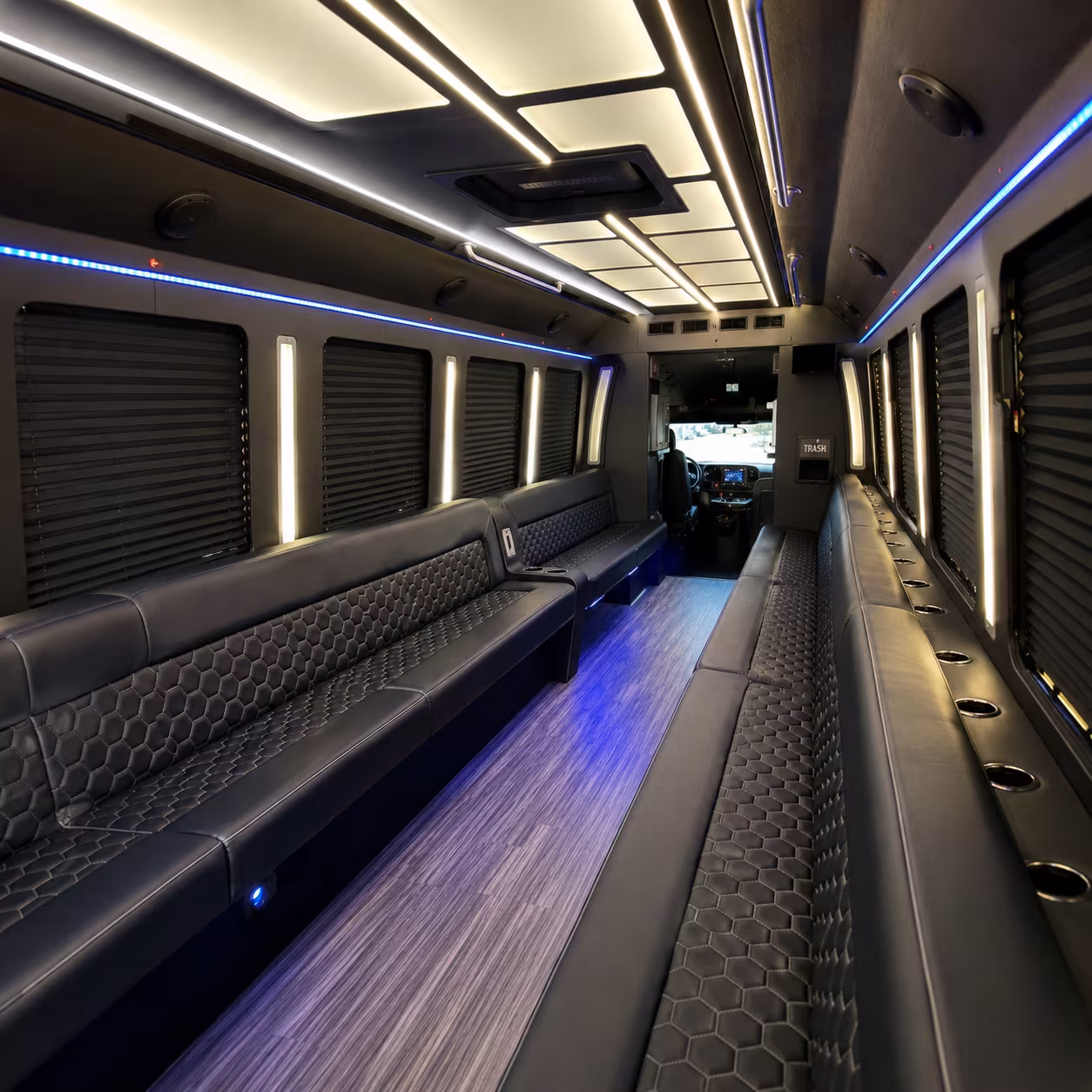 kansas city party bus rentals inside