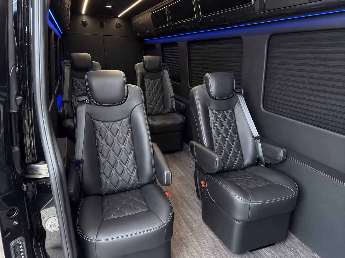 kansas city sporting event transportation onboard seating