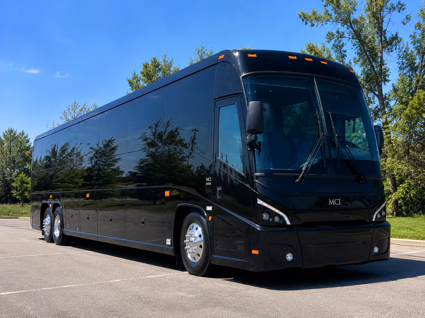party buses for prom night groups heading downtown kansas city